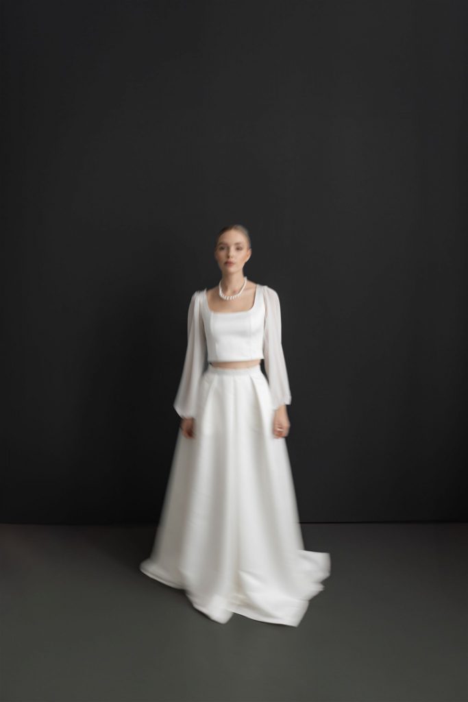 Zweiteiler Brautkleid